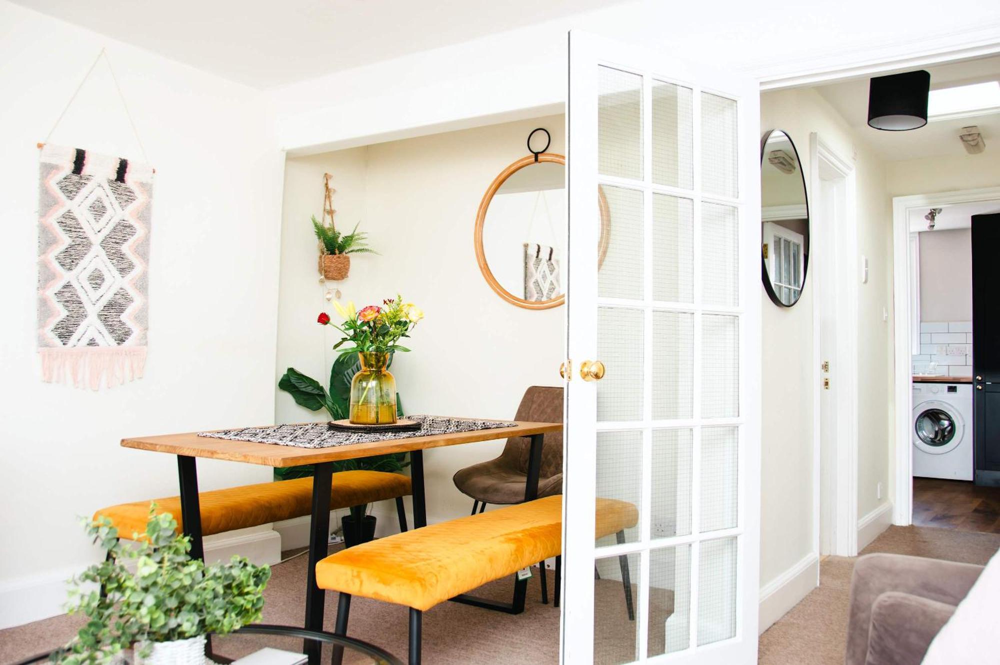 Beautiful Character 3 Bed City Centre Apartment Bath Luaran gambar
